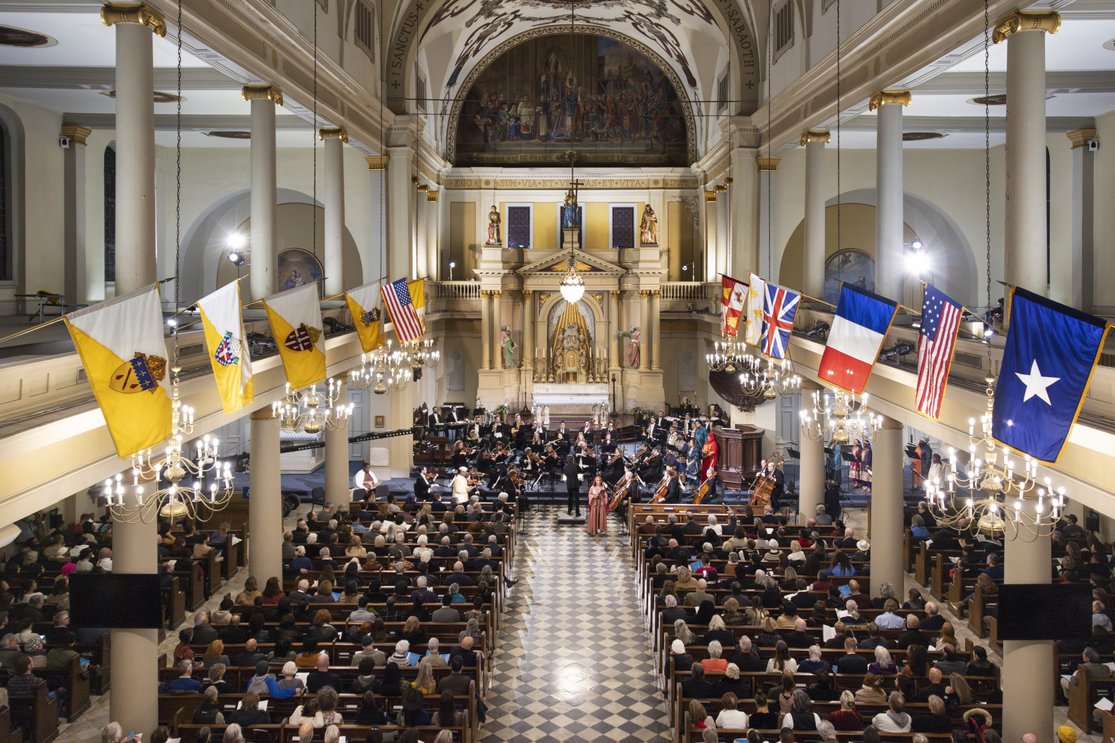 HNOC, OperaCreole, and the Louisiana Philharmonic Orchestra presented Musical Louisiana 2025 at St. Louis Cathedral.