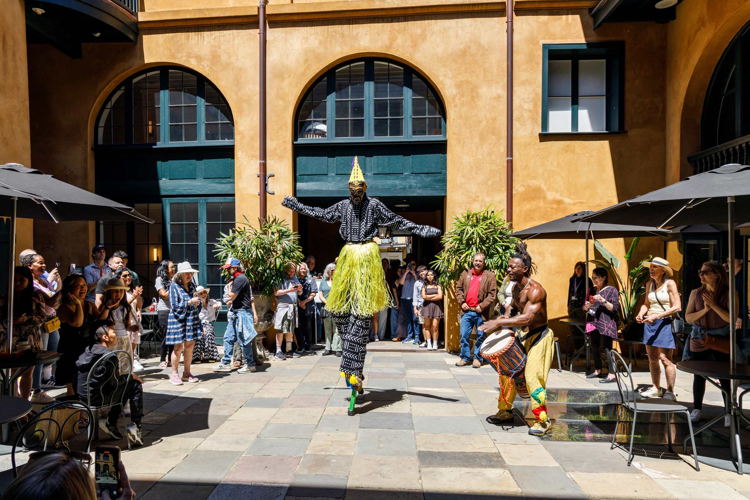 A celebration takes place at a free event in the French Quarter, at the Historic New Orleans Collection's courtyard at 520 Royal Street.