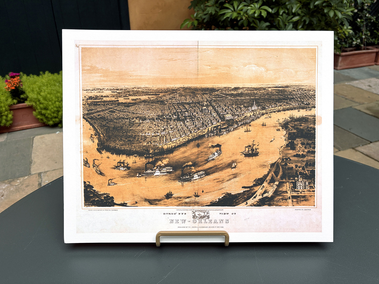 Birds Eye View courtyard photo
