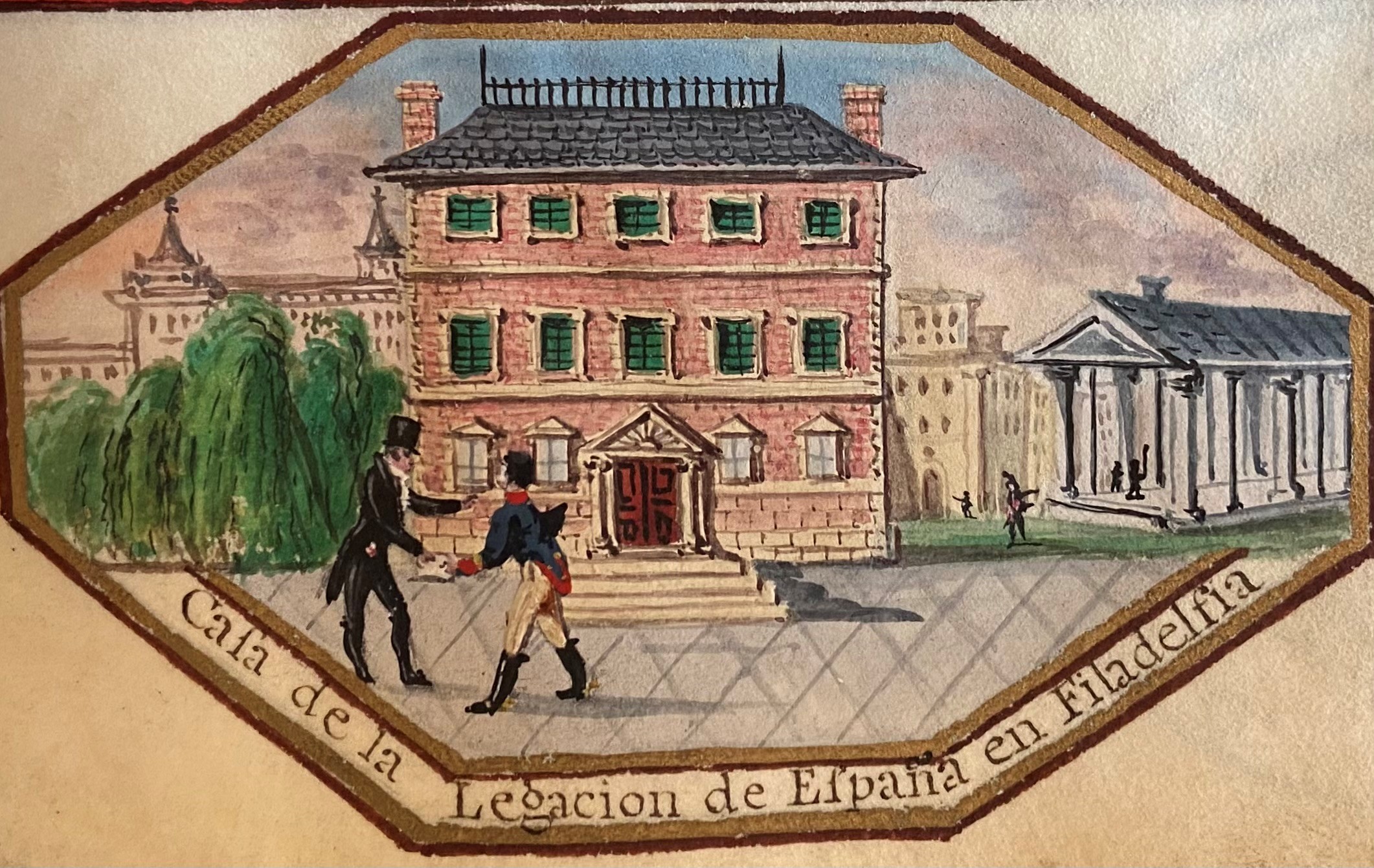 Casa de la Legacion de Espana en Filadelfia