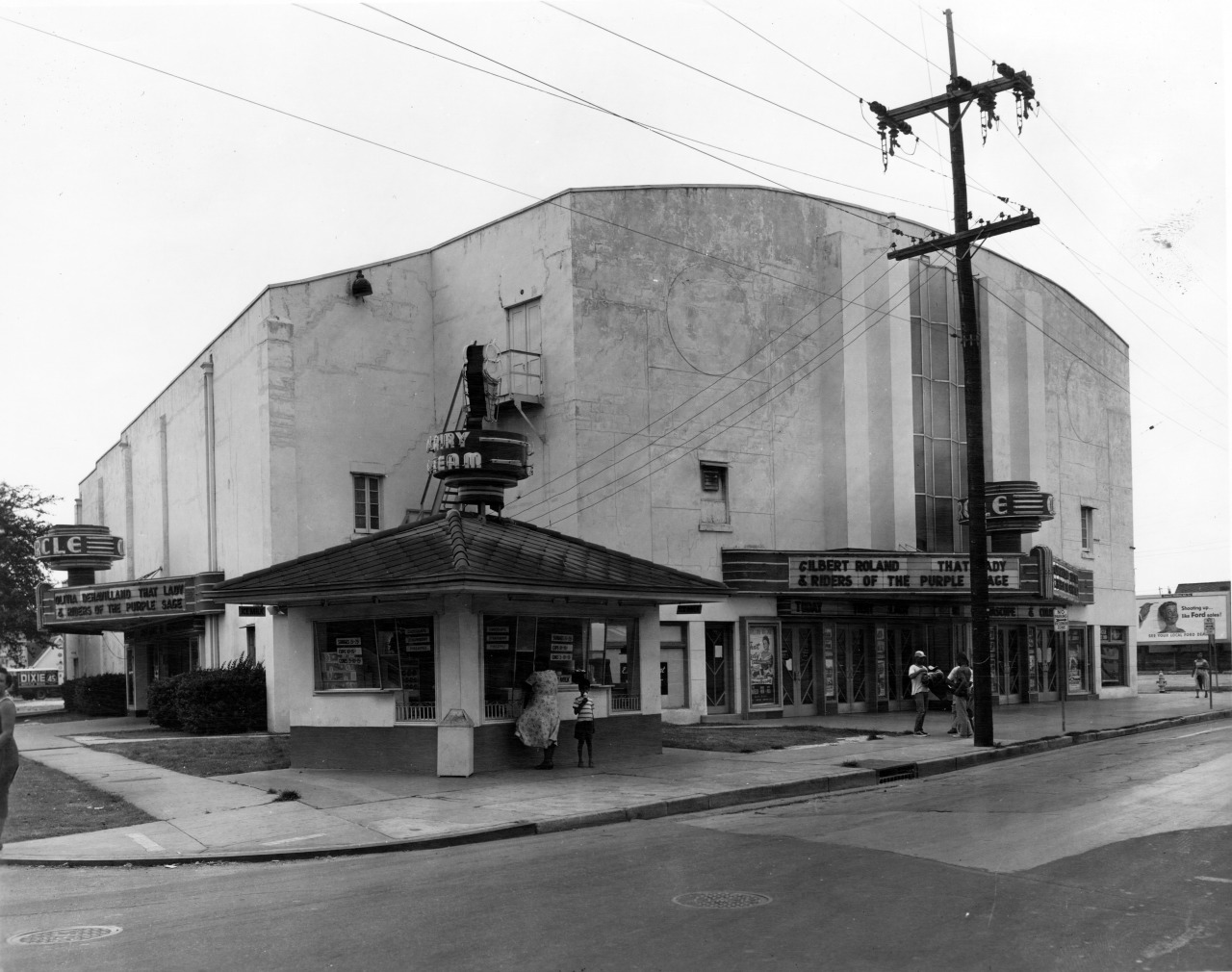 The Circle Theatre in August, 1955.