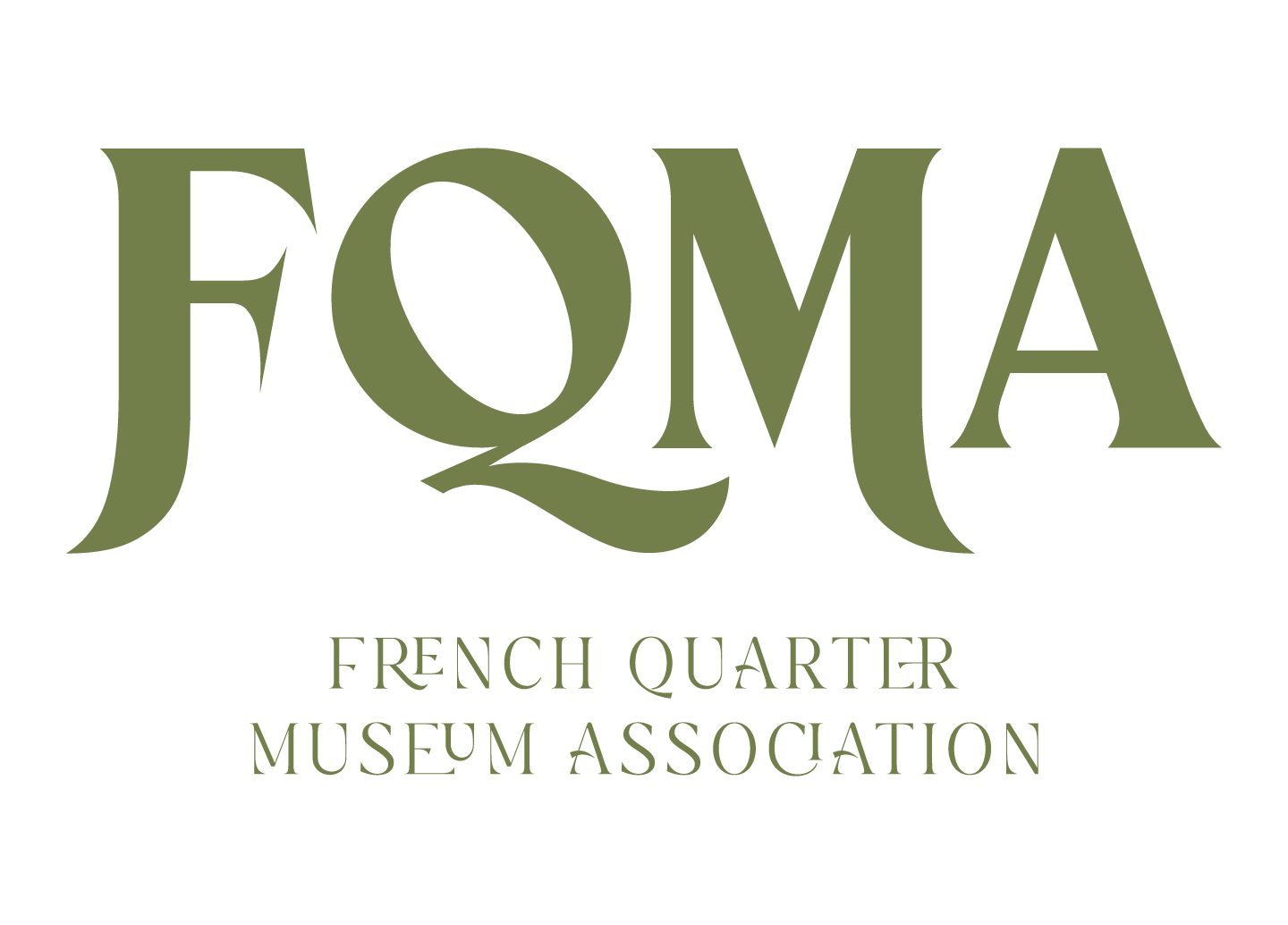 FQMA Logo Horizontal Spanish Moss
