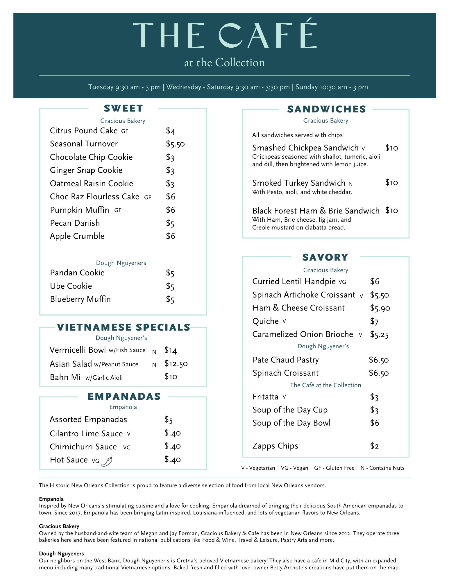 Food Menu