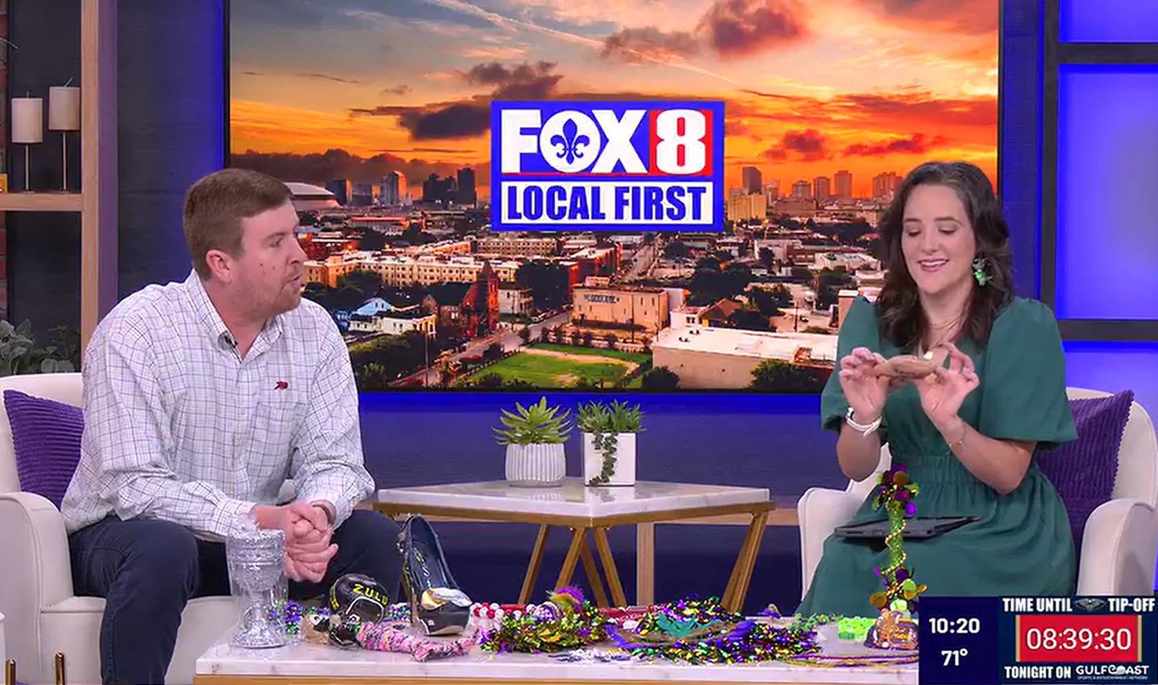 Fox 8 Mardi Gras Throws 2026 2