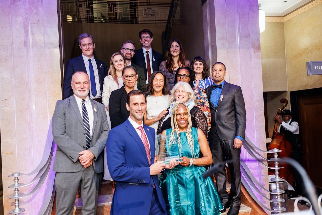 Innocence & Justice Louisiana presented a group of HNOC staff and community partners with the John Thompson Award for Courage and Justice at the “Oh, Freedom!” Gala on September 13, 2025.