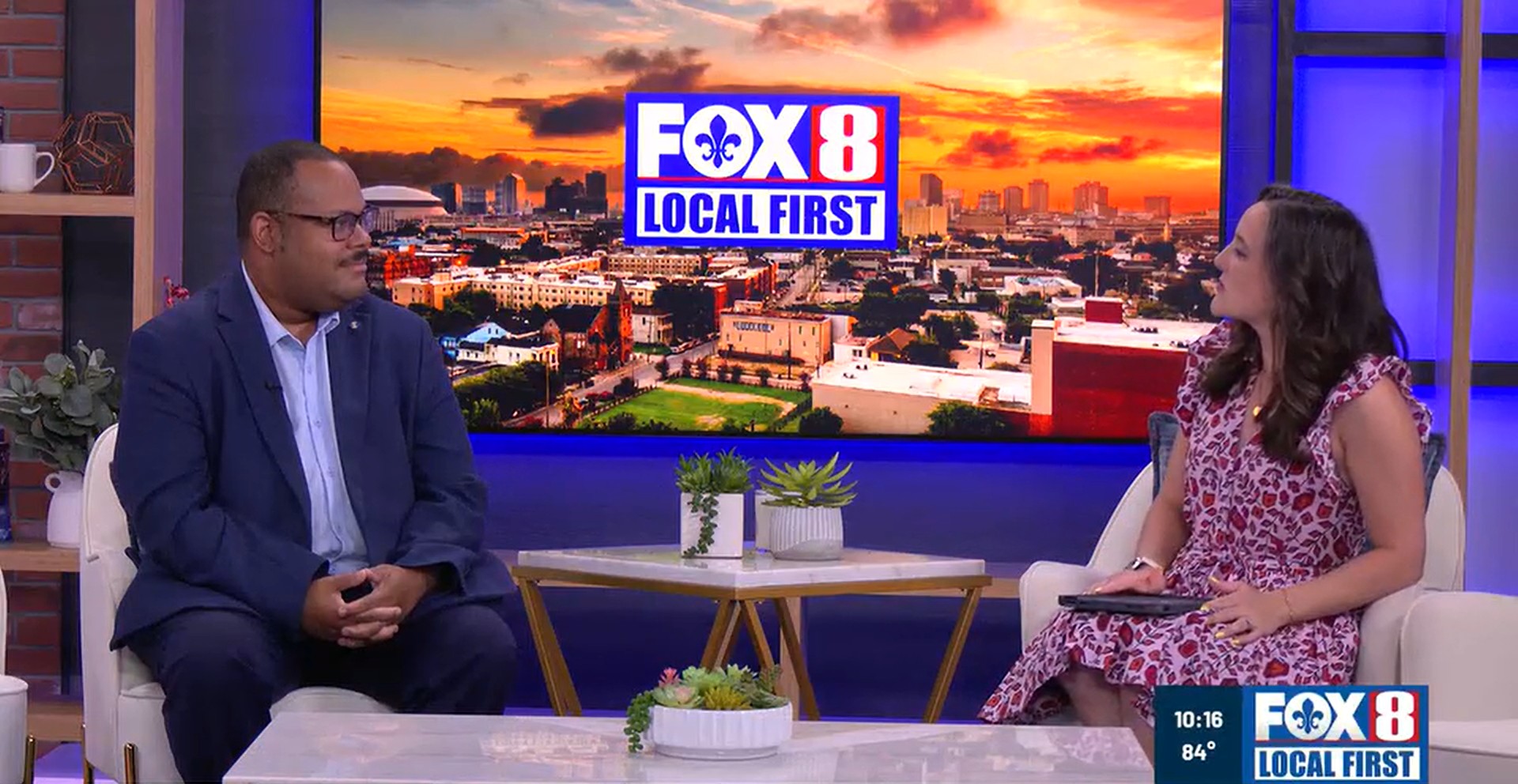 HNOC Family Historian Jari C. Honora sits down for an interview with Fox 8 News about Rose Nicaud.