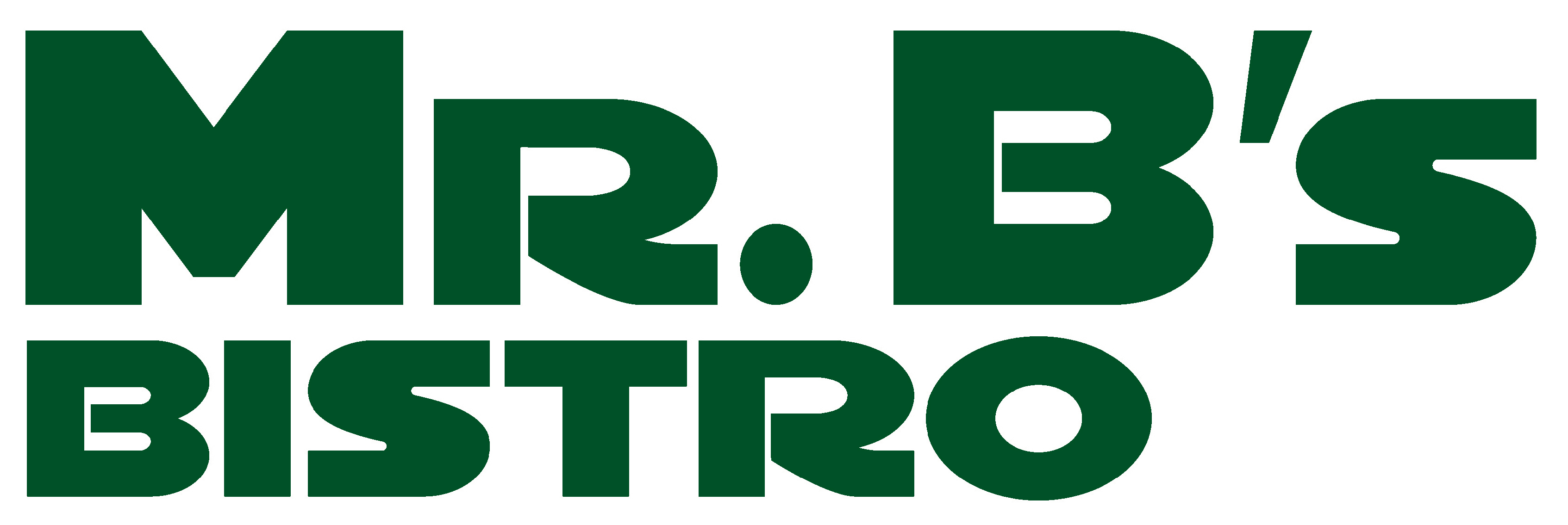 Logo for Mr. B's Restaurant