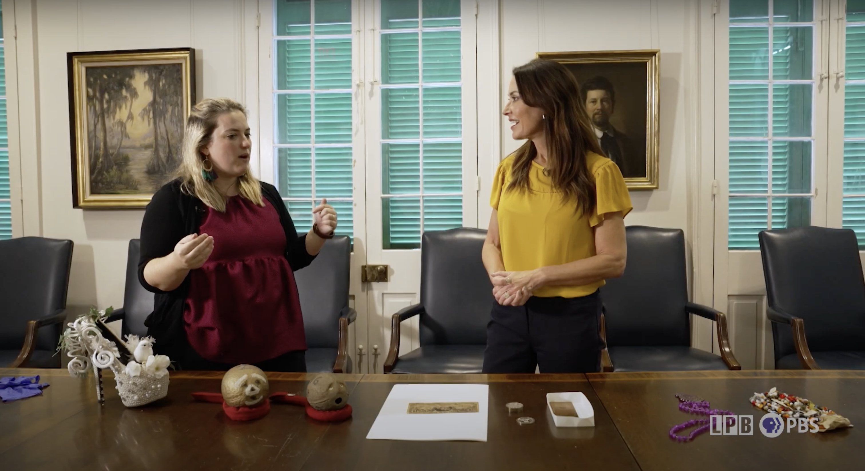 Lydia Blackmore and LPB’s Karen LeBlanc shows us what’s up for grabs throughout history and the latest coveted throws and collectibles at the Historic New Orleans Collection.