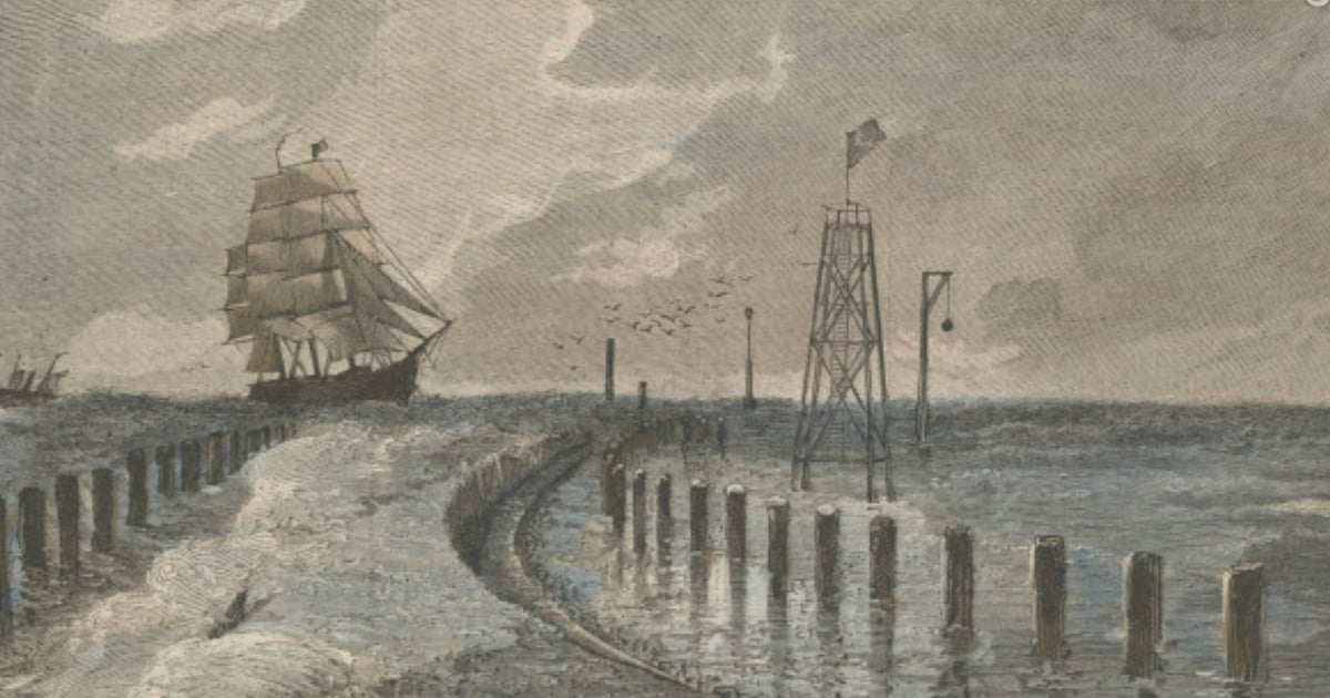 The South Pass Jetties of the Mississippi | Historic New Orleans The South Pass Jetties of the Mississippi | Historic New Orleans