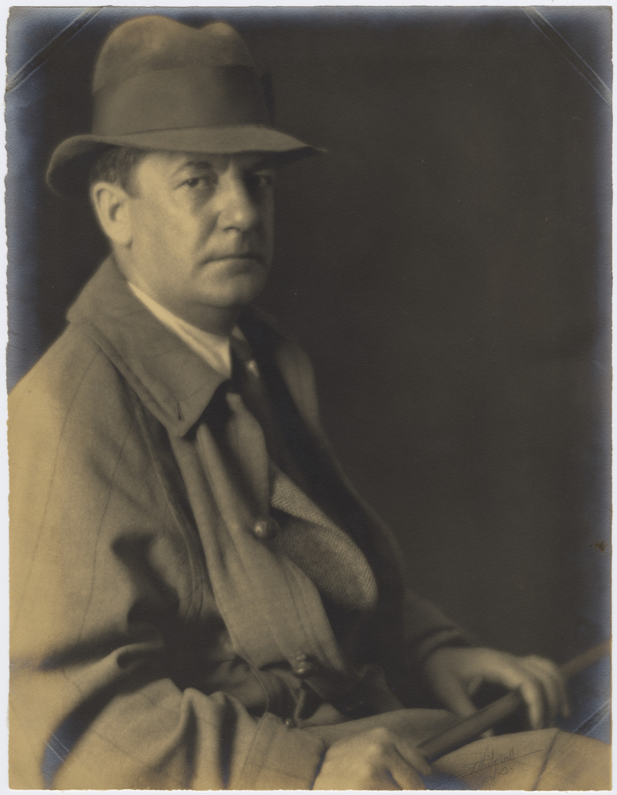 Sherwood Anderson, 1920s, photograph by Pops Whitesell.
