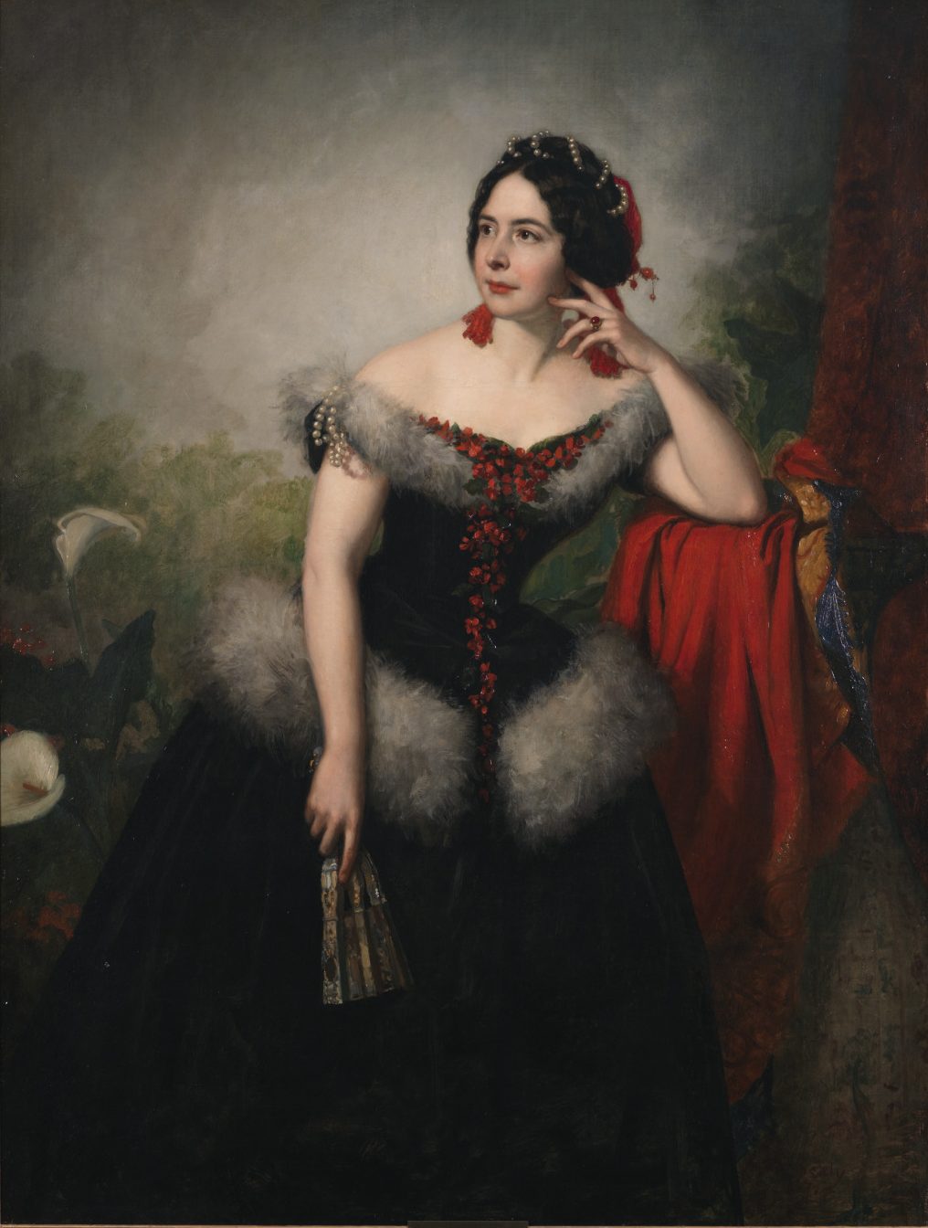 Portrait of Marie Mathilde Déslonde Slidell, 1857, by George Peter Alexander Healy.