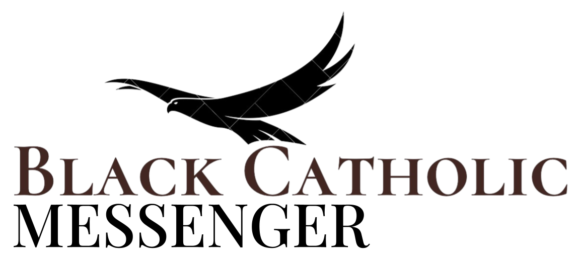 Black catholic messenger logo