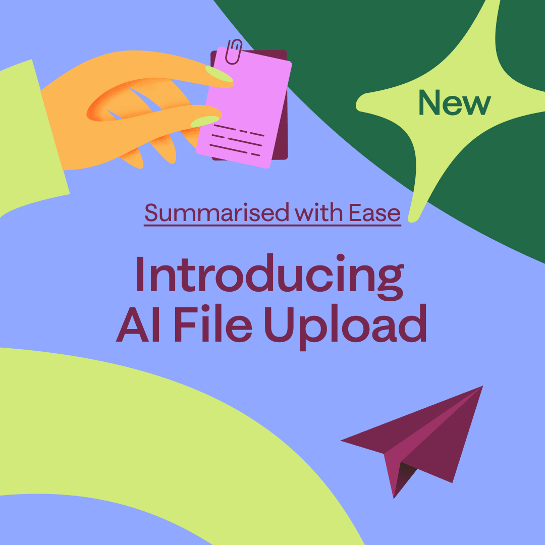 Introducing our new AI feature: File Upload