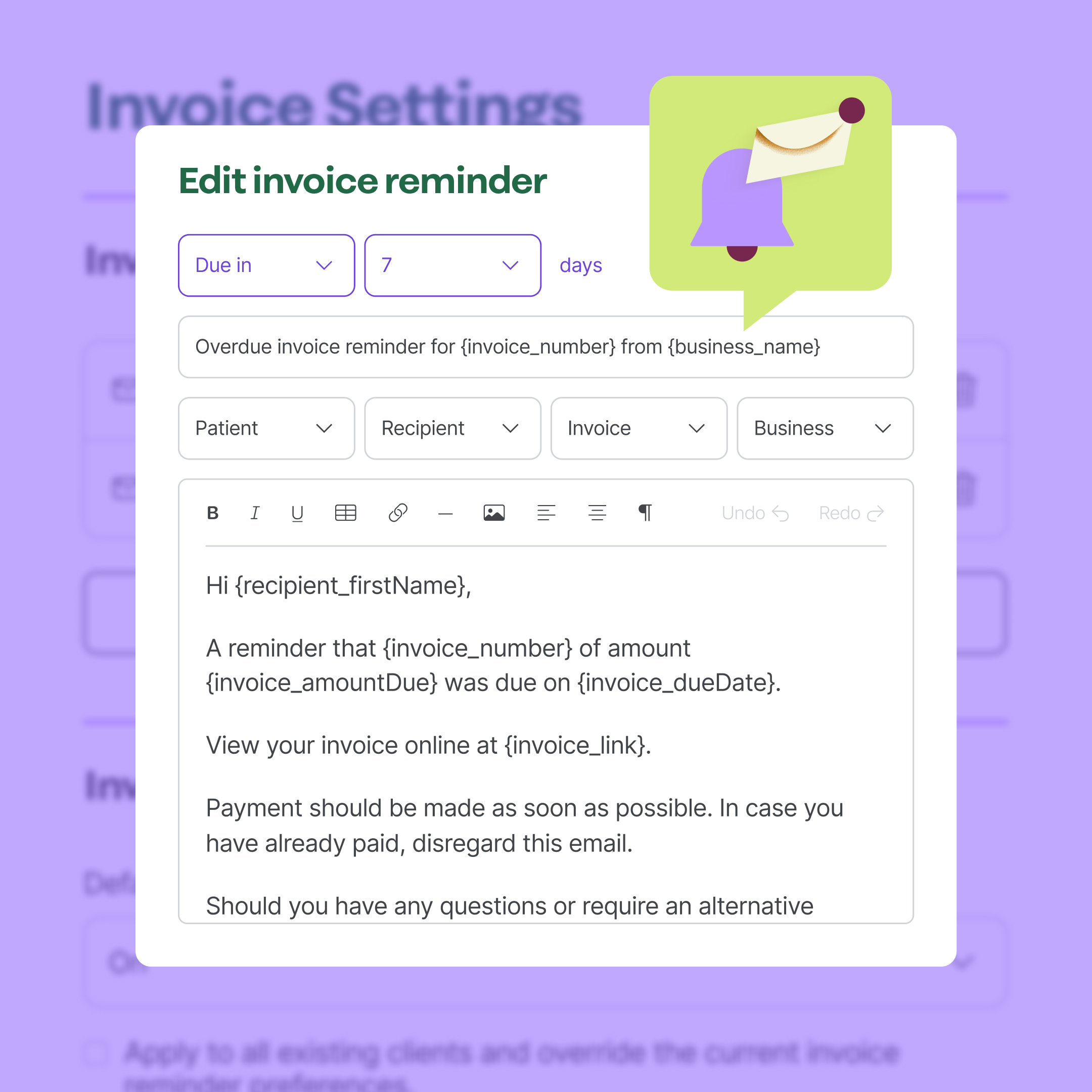 Invoices • splose