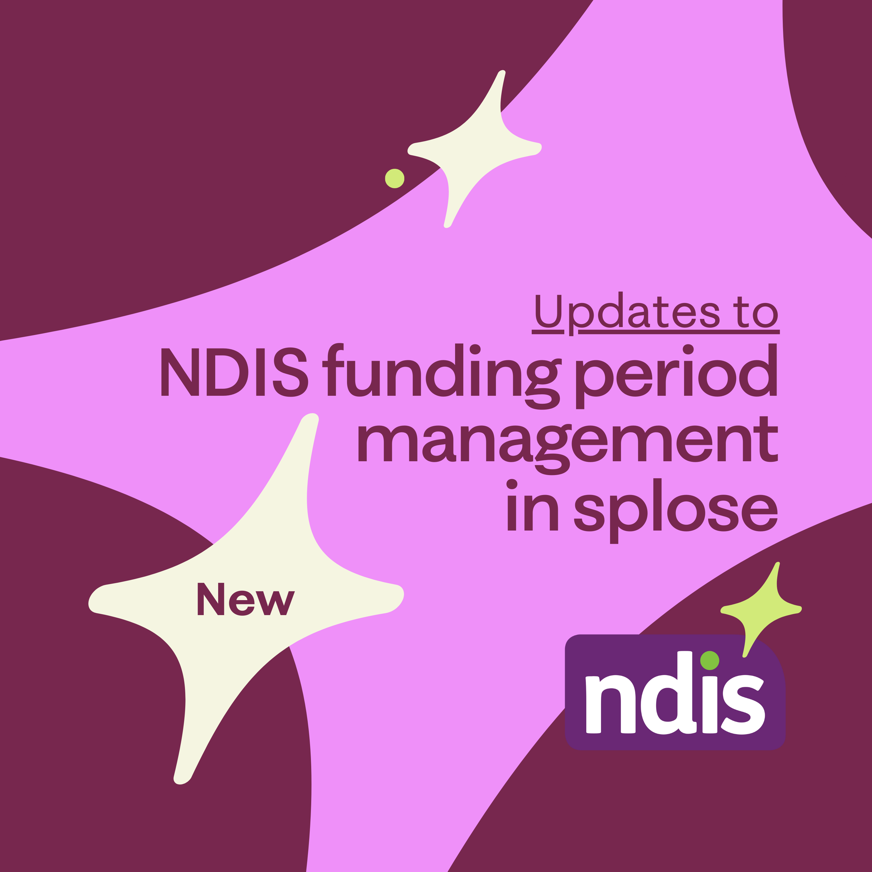Introducing Funding Periods for NDIS Plans in Australia • splose