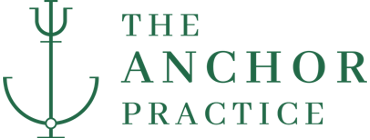 The anchor practice logo mono cropped