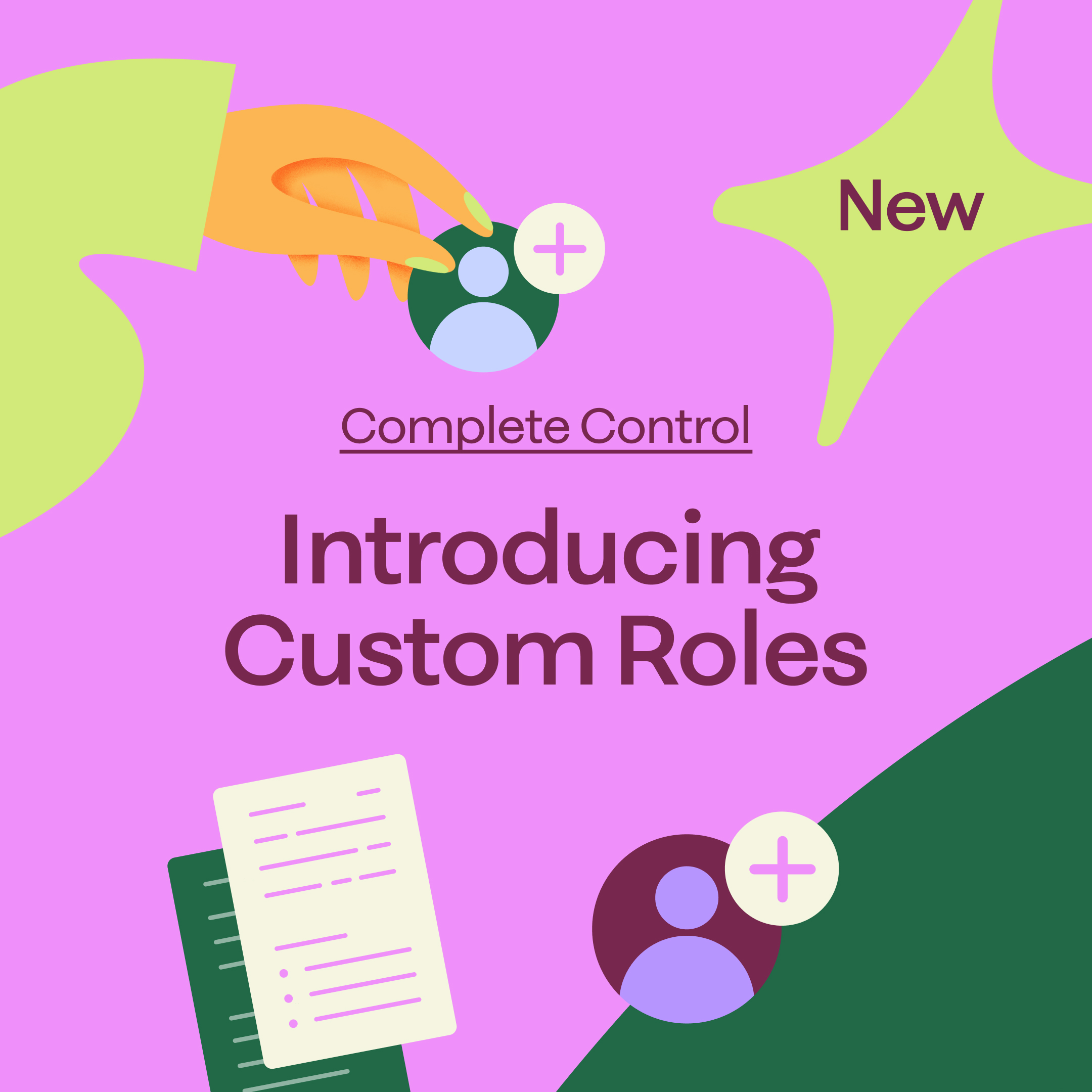 Tailor access your way with Custom Roles • splose NZ