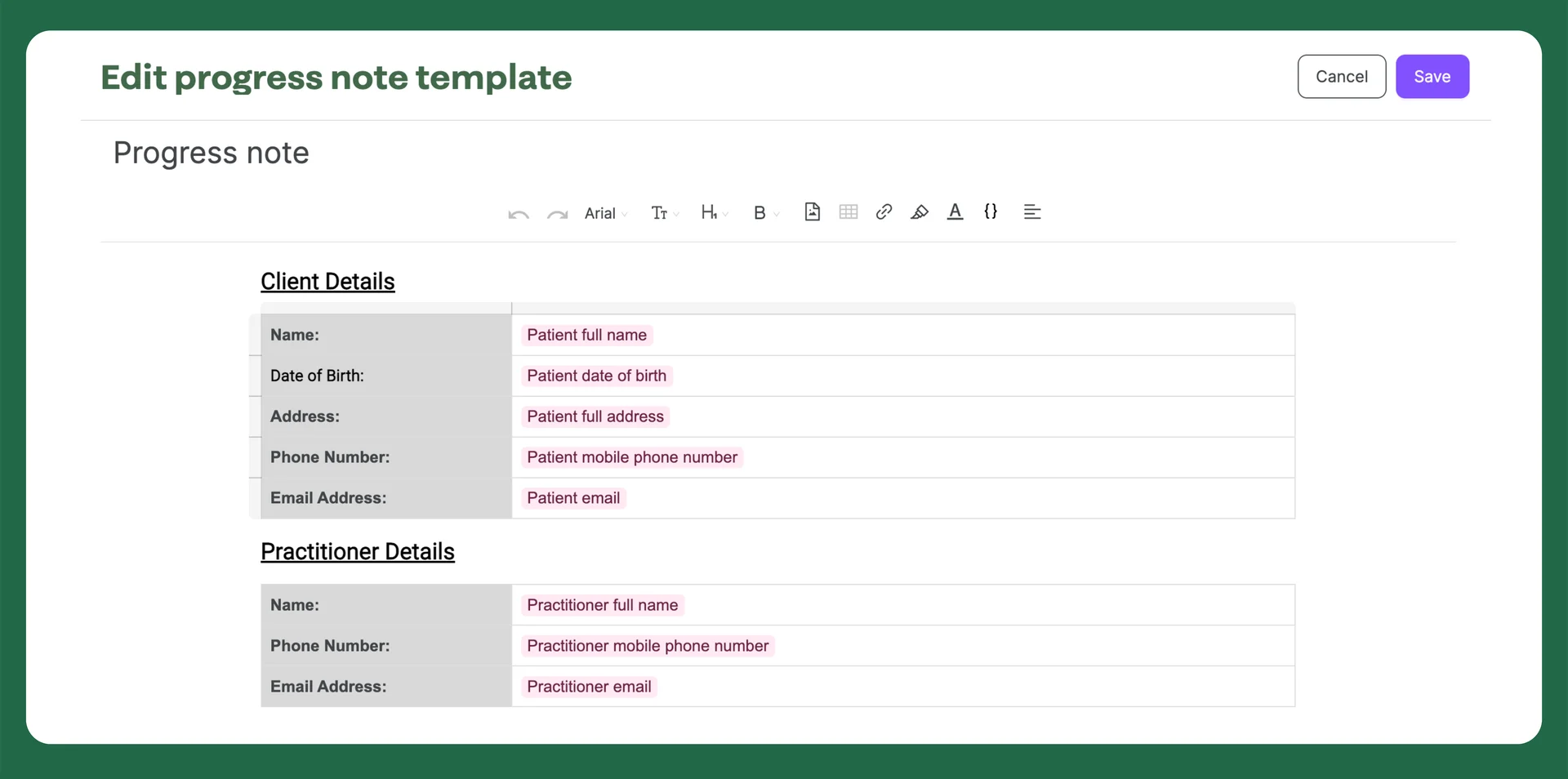 Software Progress Placeholder splose UK • Unlock the power of Placeholders in Progress Notes