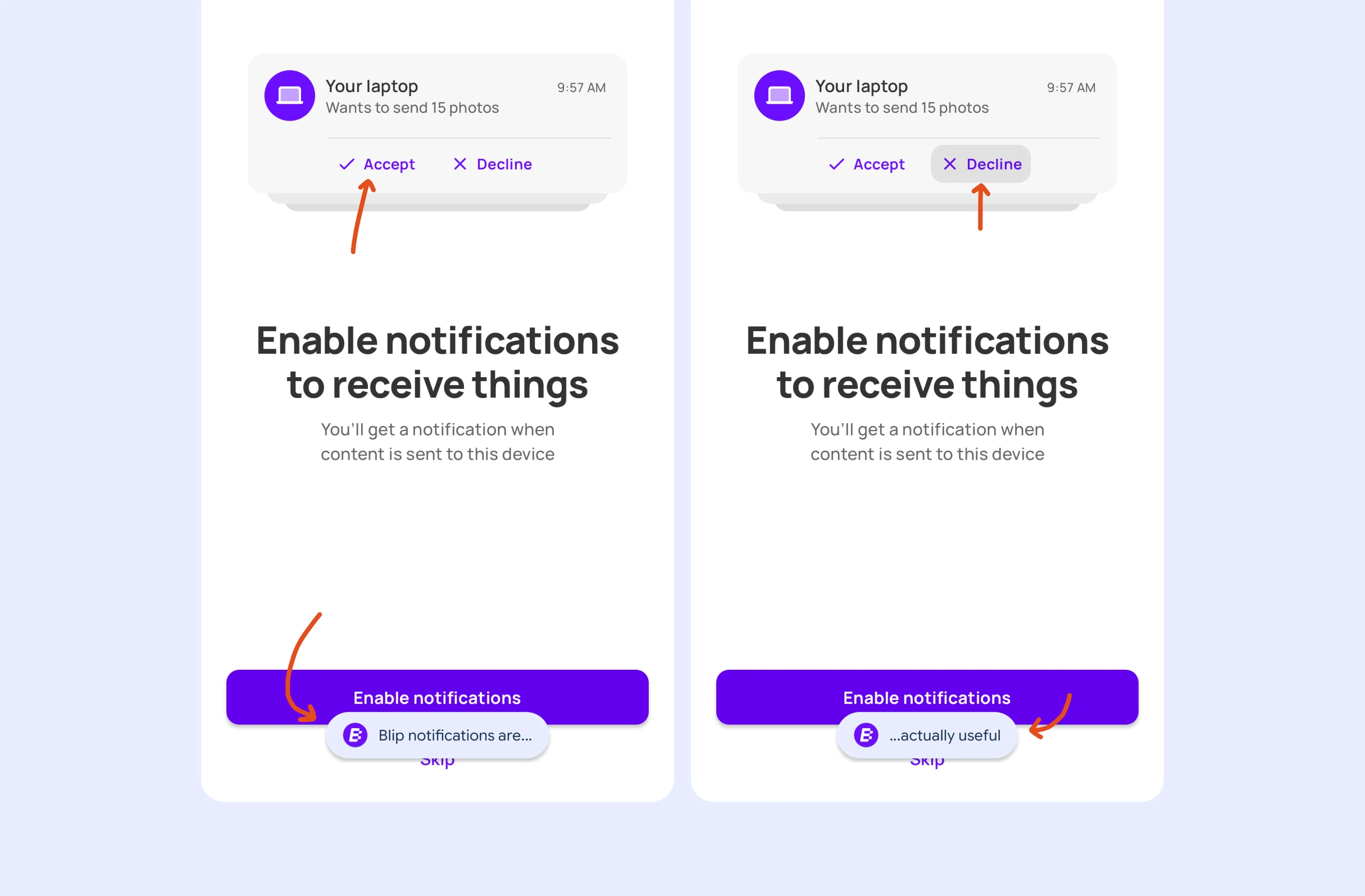 Bitesized UX example: Onboarding easter egg