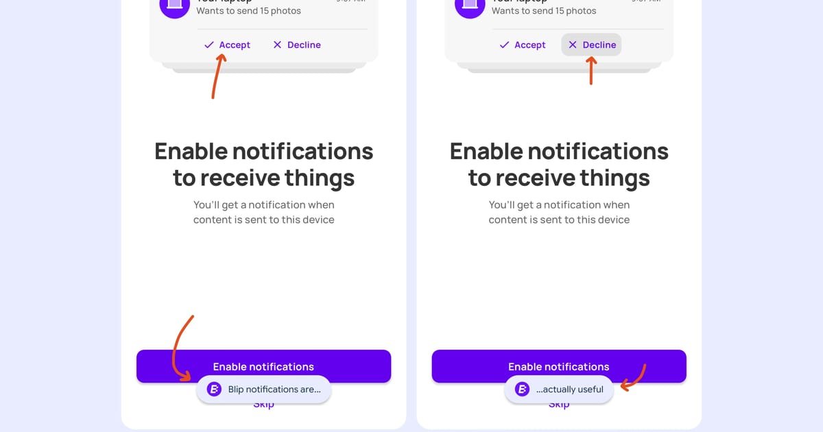 Bitesized UX example: Onboarding easter egg