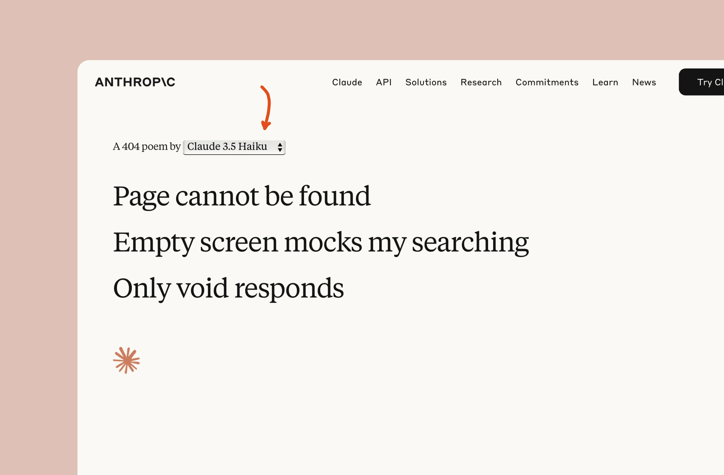 Claude's 404