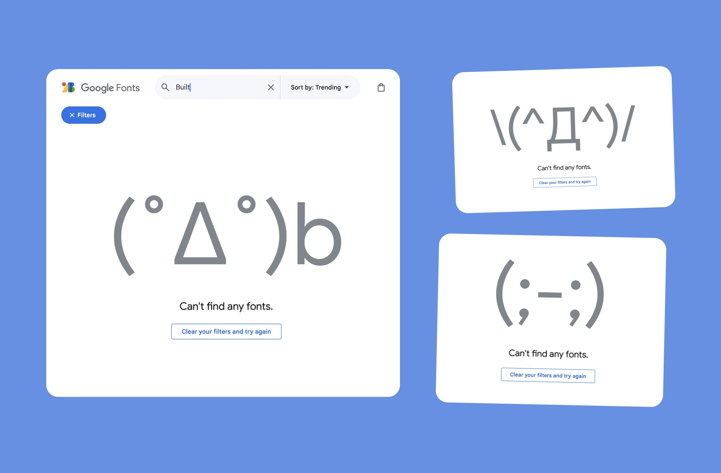 Google Fonts' 404