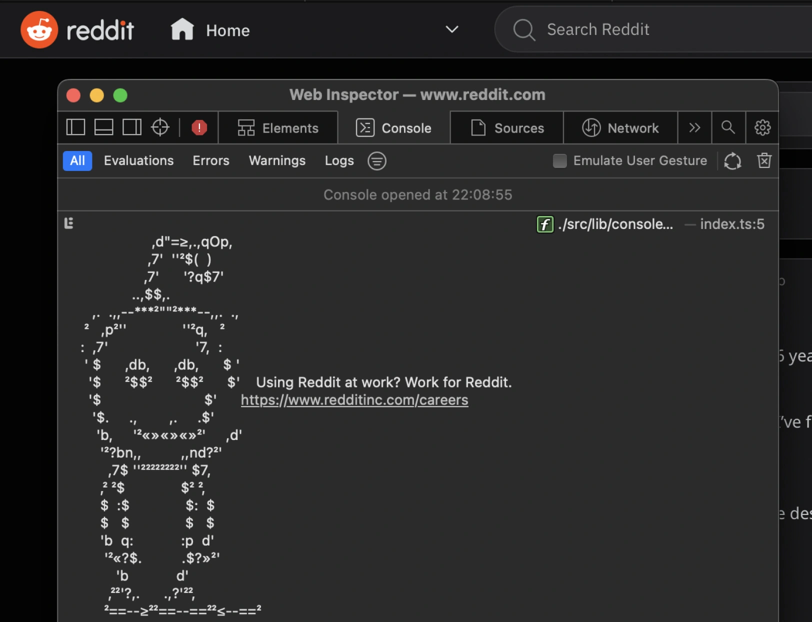 Using Reddit at work?