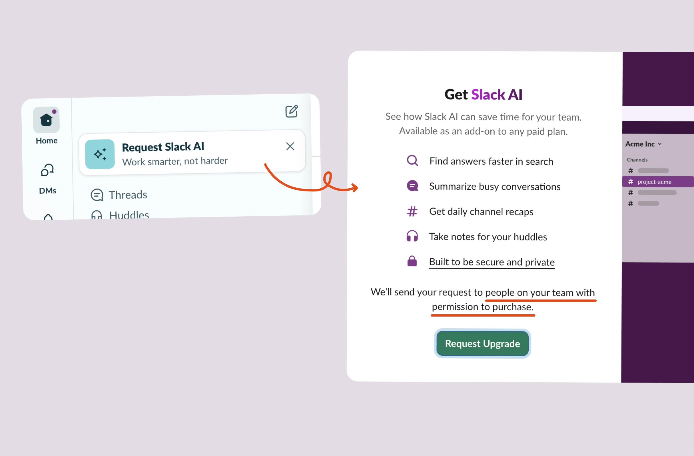Upselling non-paying users