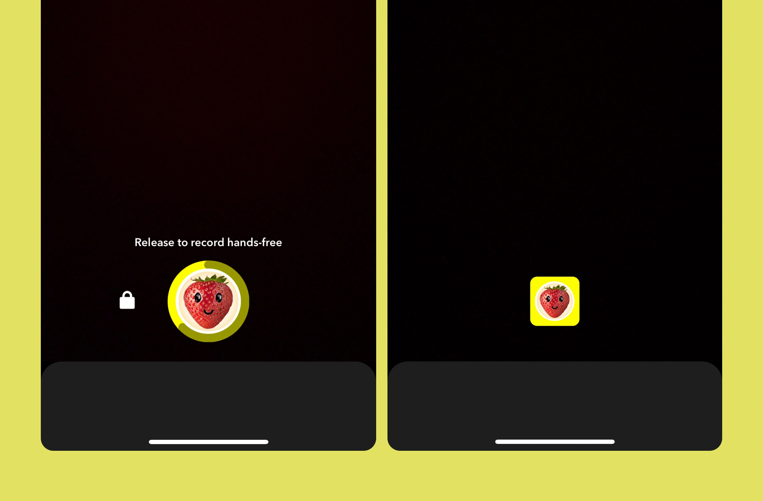 Bitesized UX example: Slide, release and go hands-free