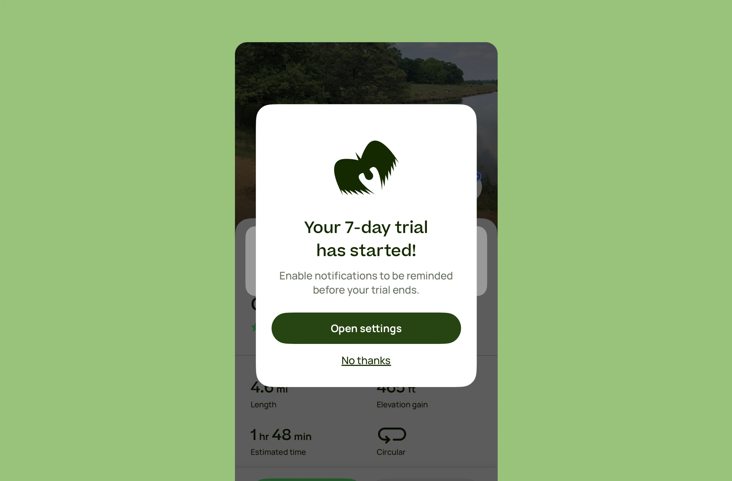 Bitesized UX example: A better notification prompt