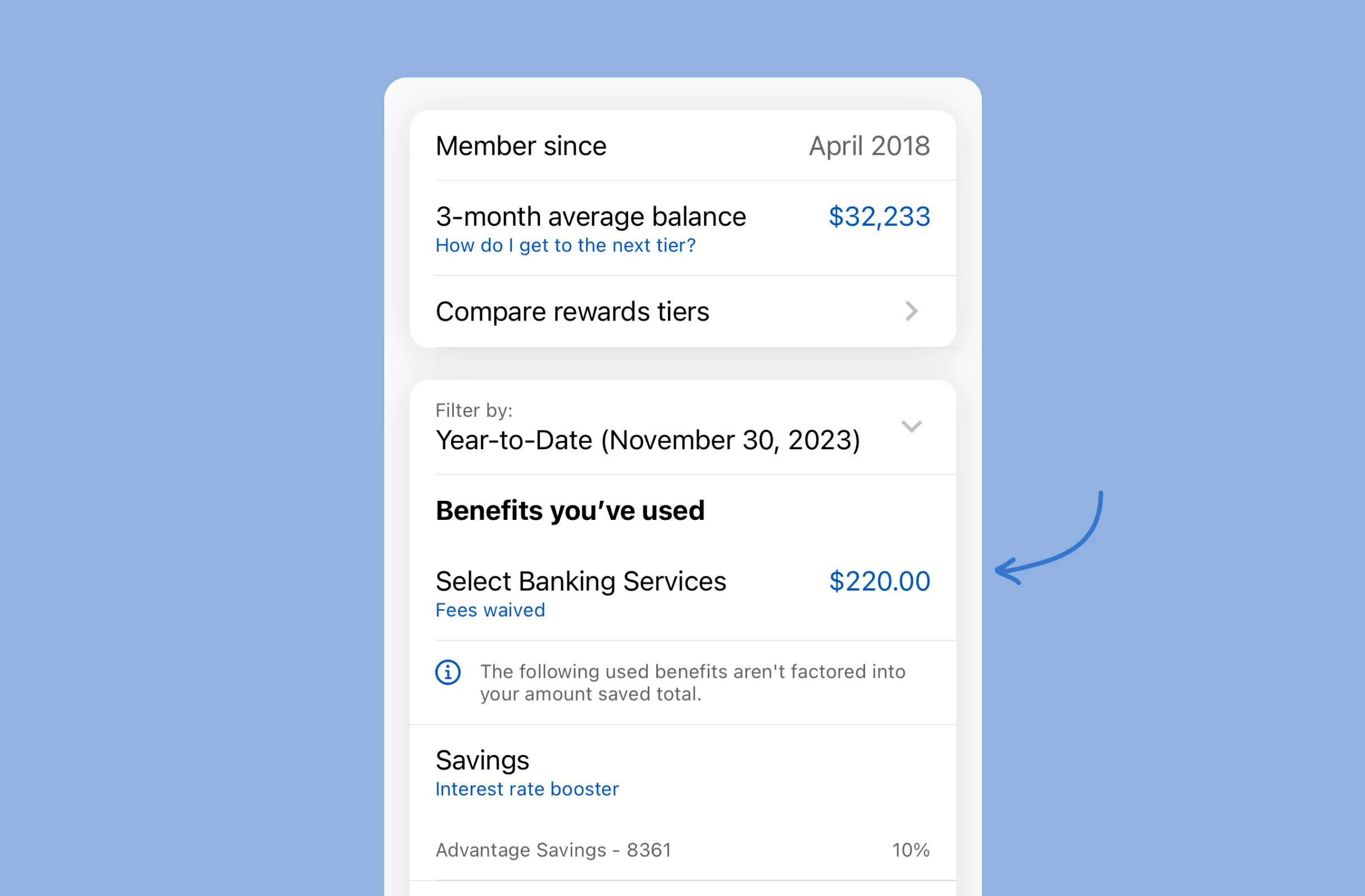 Framing your savings