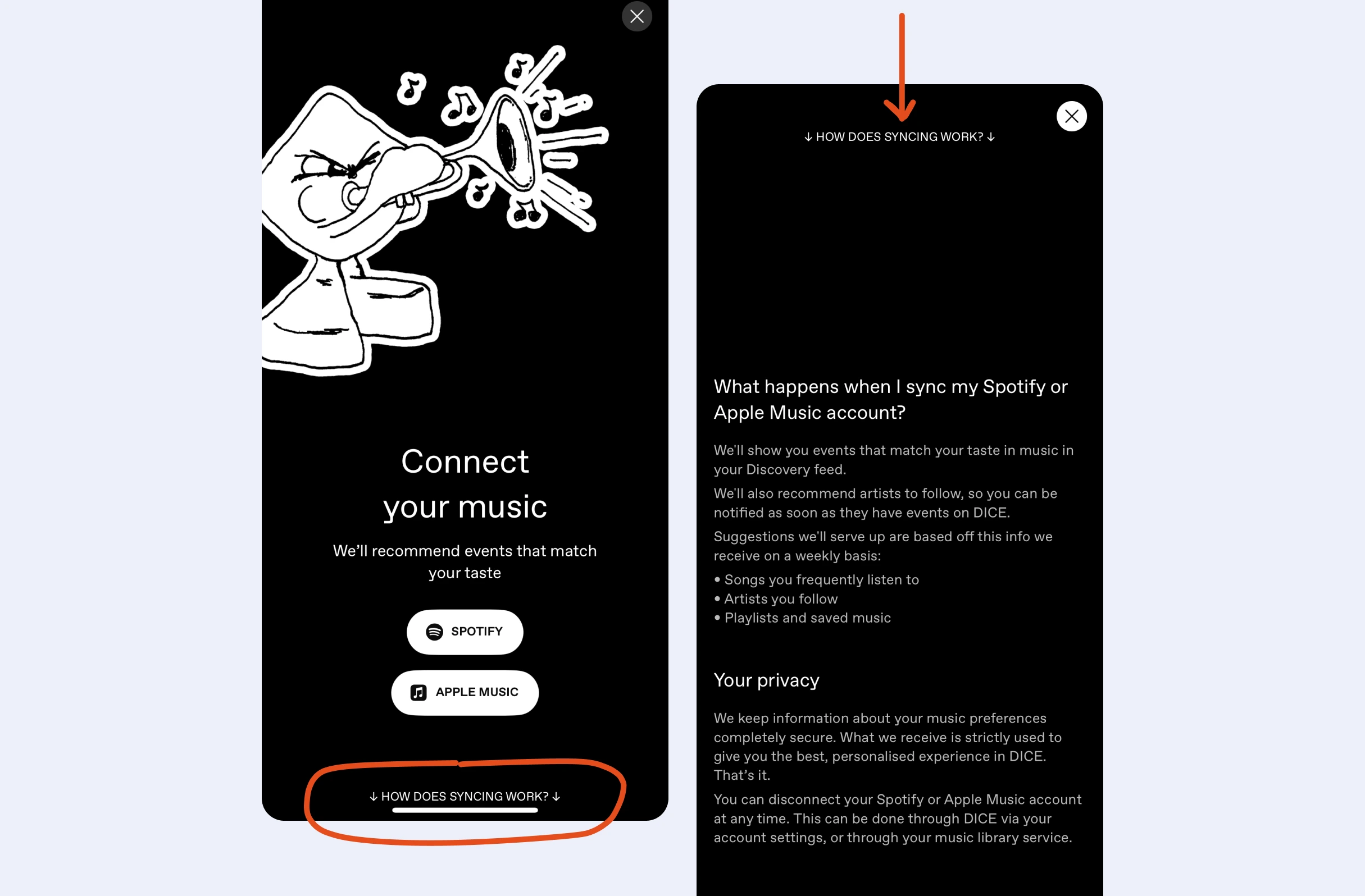Bitesized UX example: A subtle way to learn more
