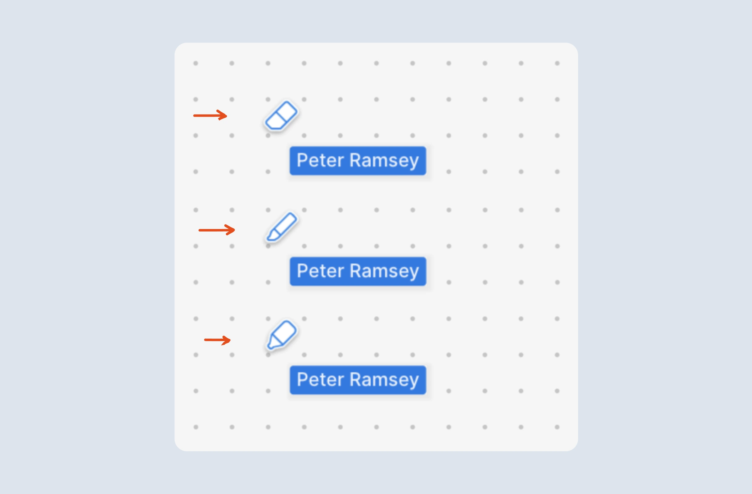 Bitesized UX example: A dynamic cursor