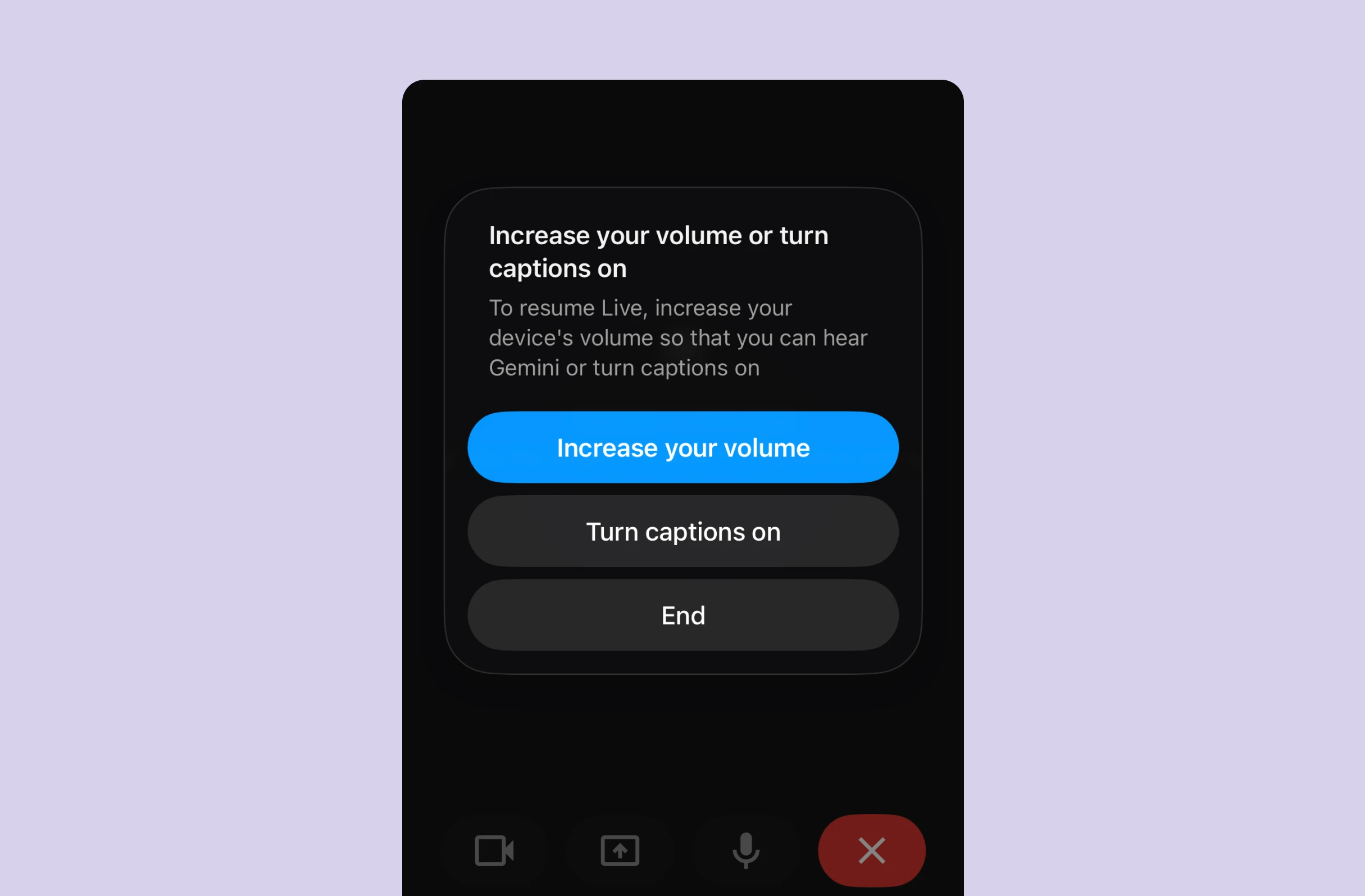 Bitesized UX example: You'll need volume for this