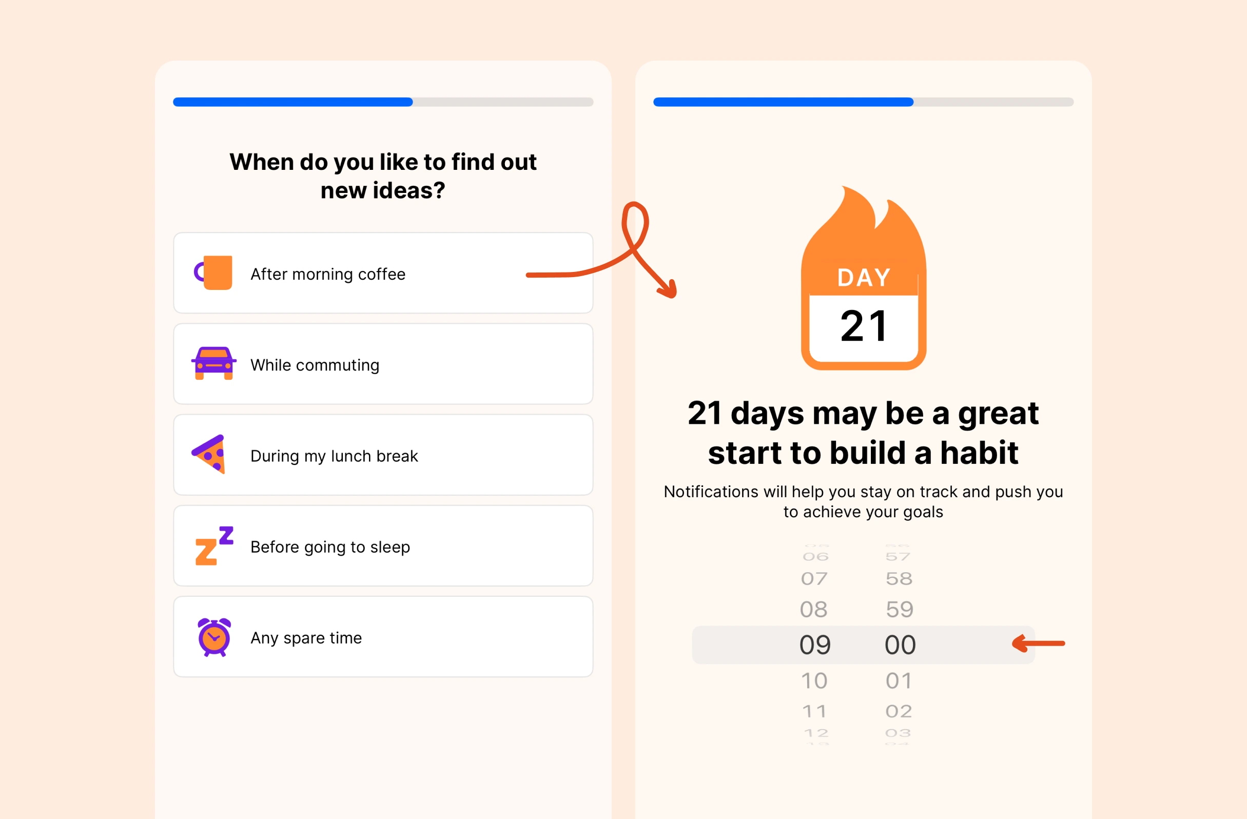 Bitesized UX example: Timing your notifications