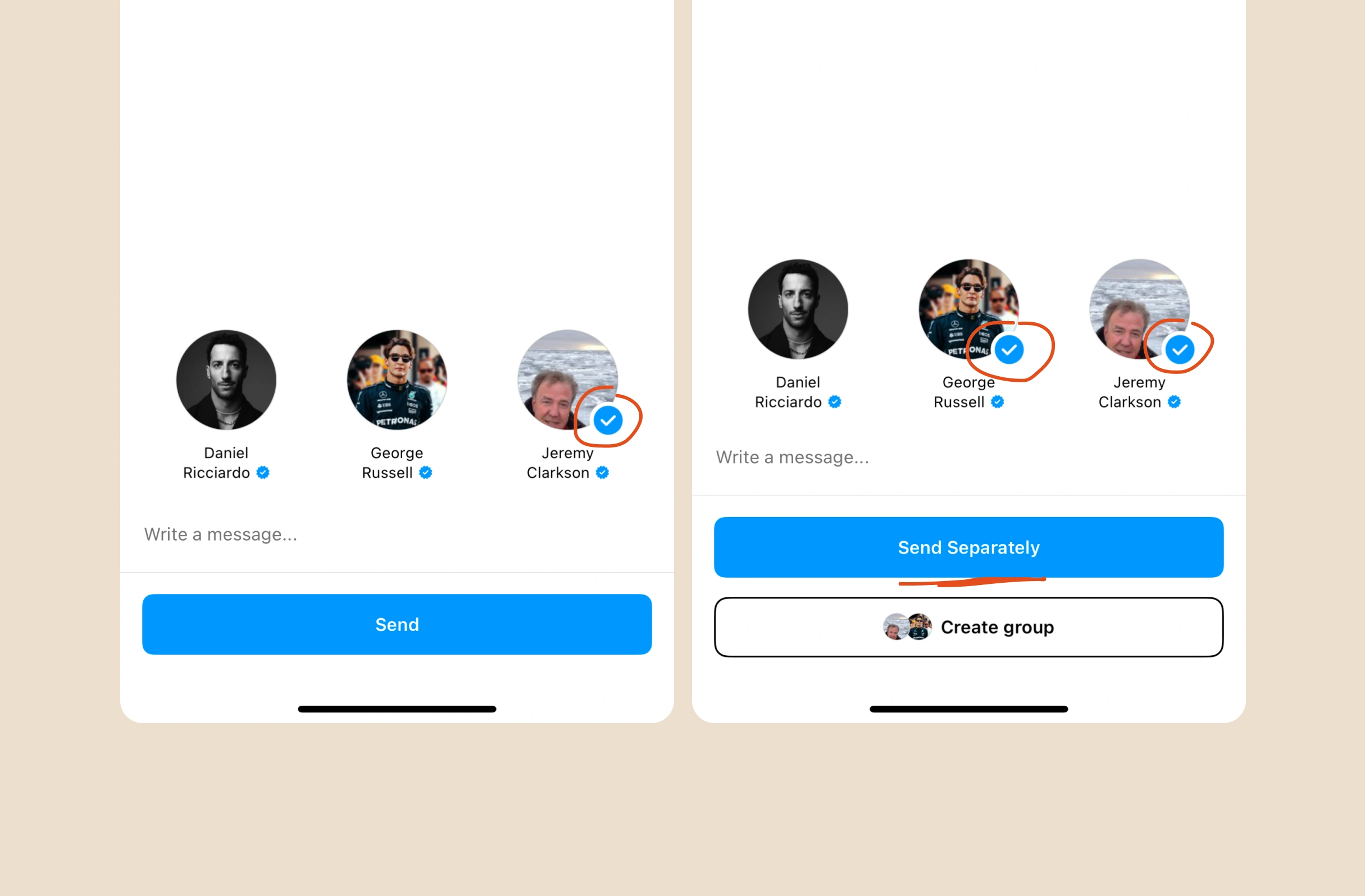Bitesized UX example: Instagram's dynamic CTAs