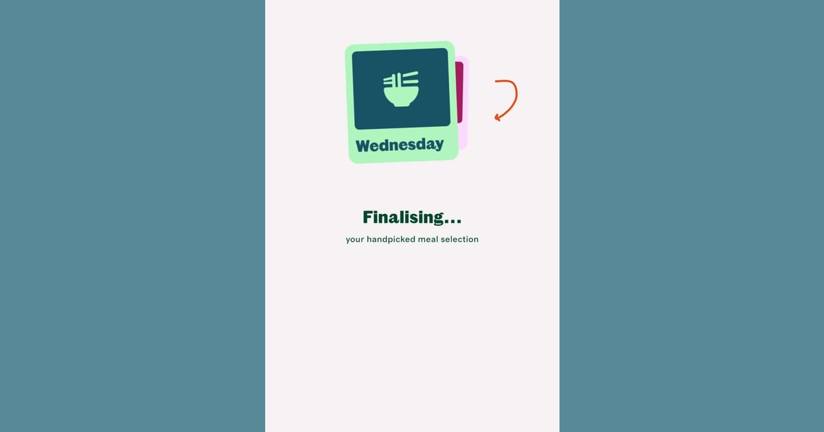 Bitesized UX example: Delightful loading