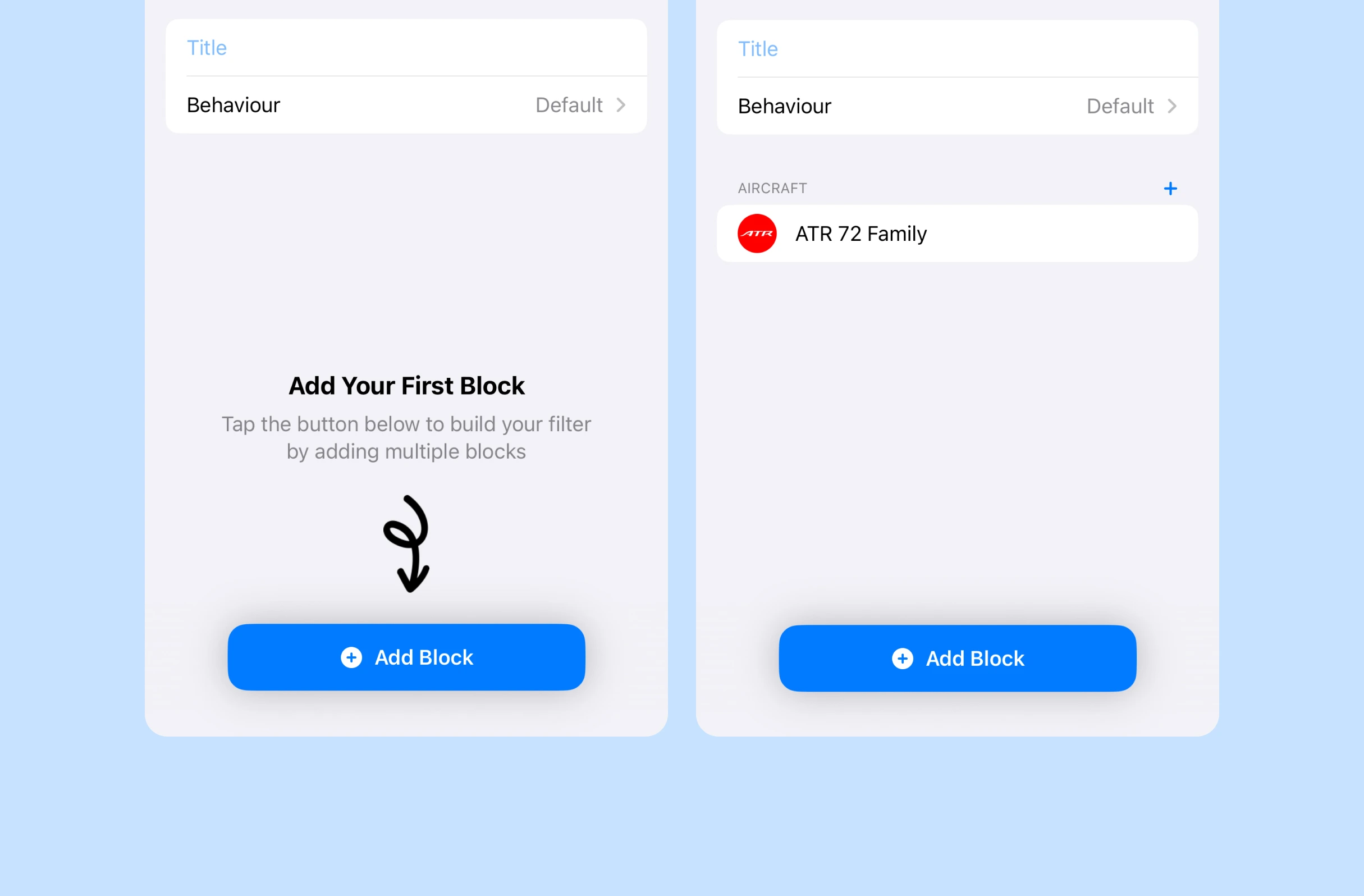 Bitesized UX example: Look, this is what you need