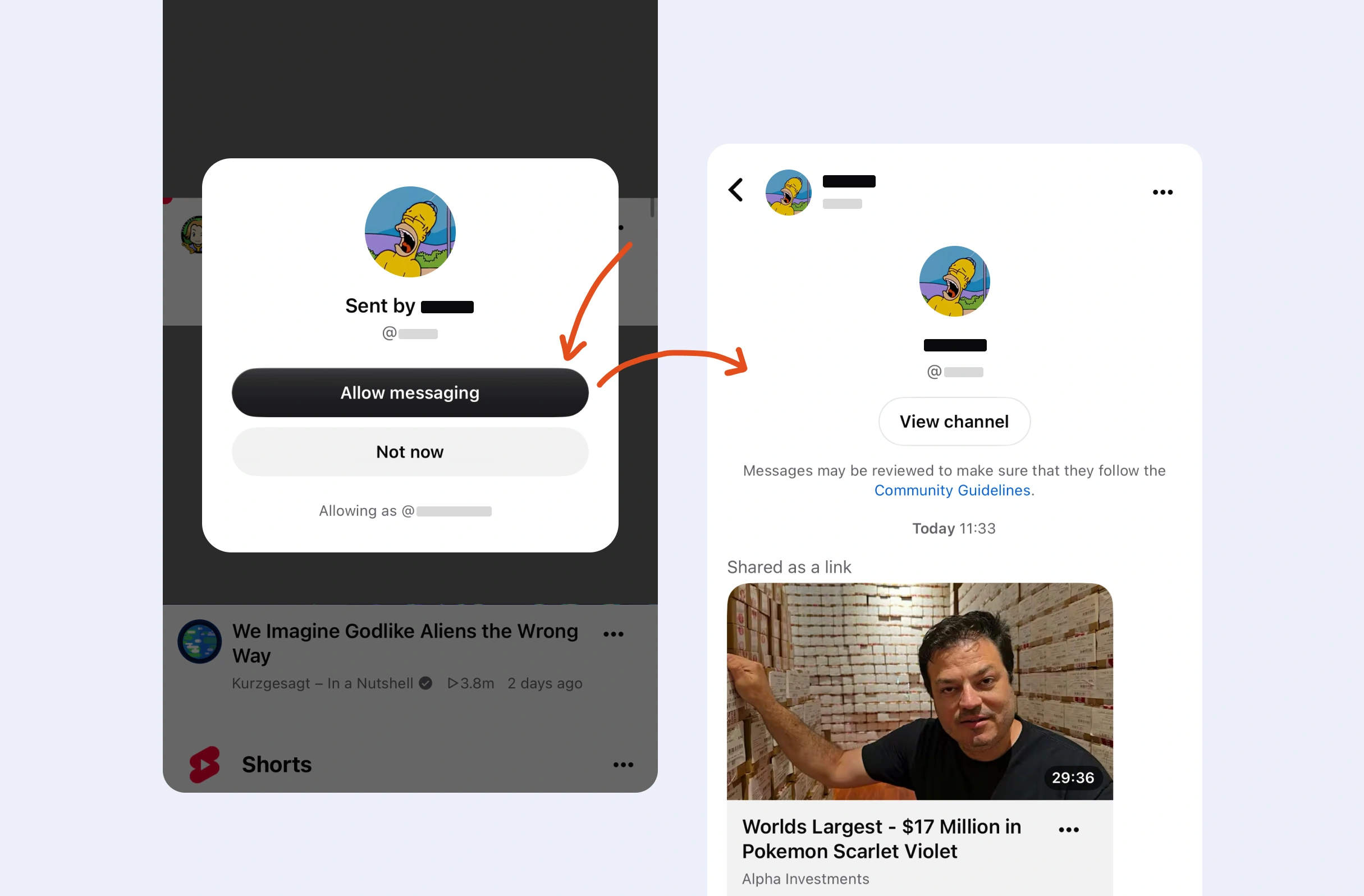 Will you allow messaging?