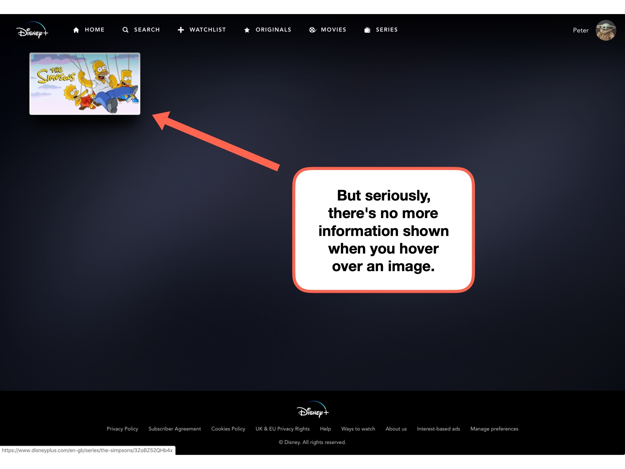A UX case study on Disney+ ️