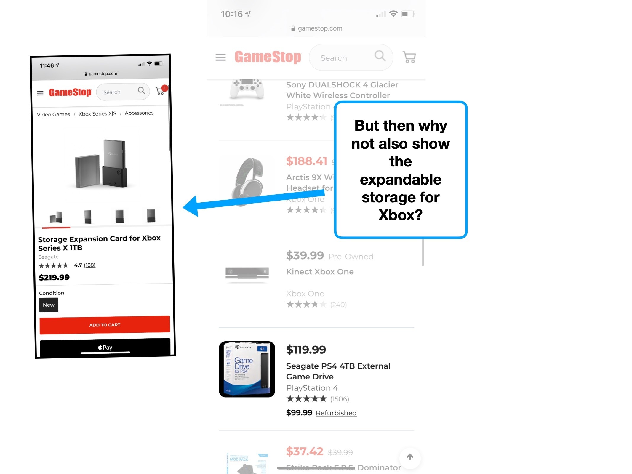 A UX case study on Gamestop ️