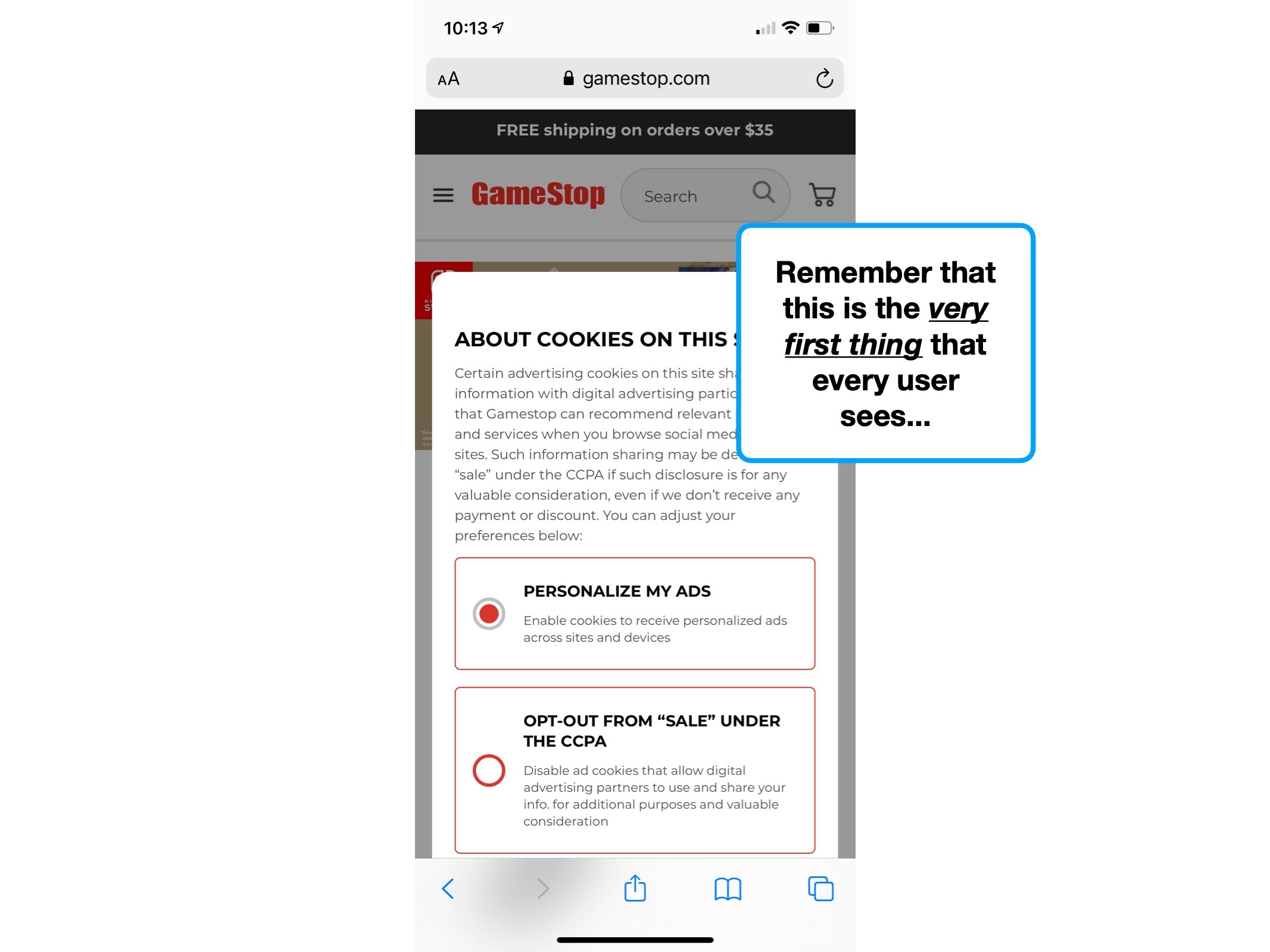 A UX case study on Gamestop ️
