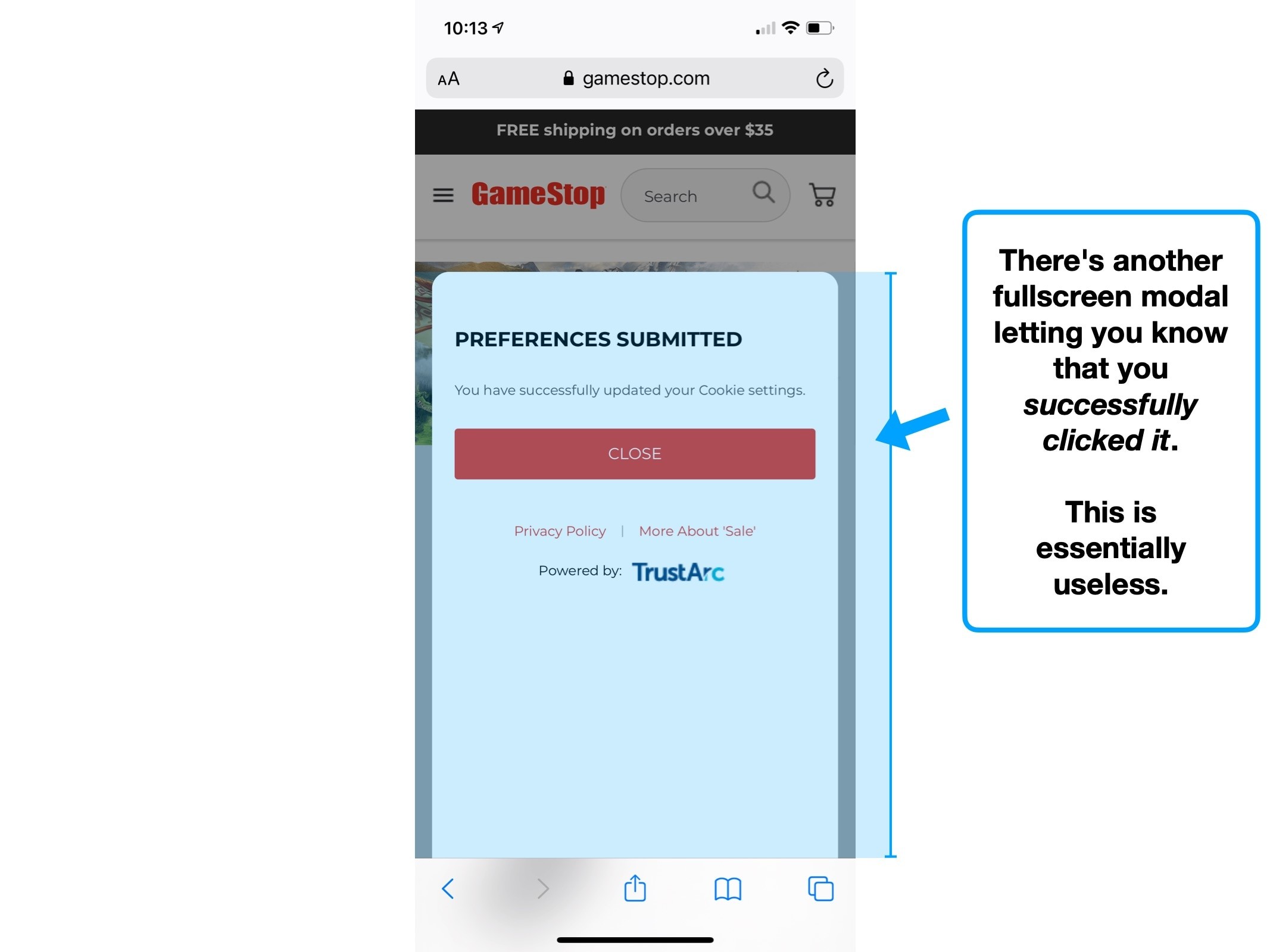 A UX case study on Gamestop ️