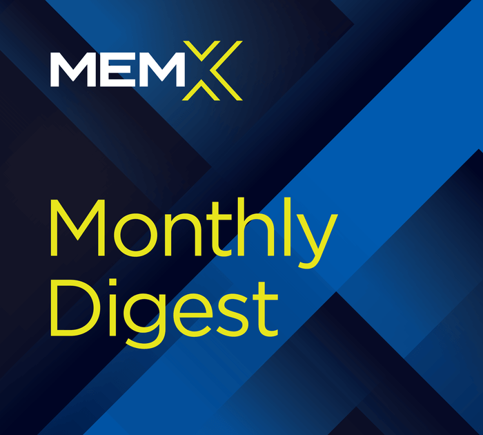 MEMX Monthly Digest Logo