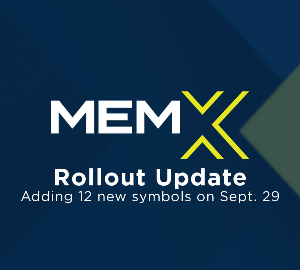 Adding 12 new symbols on Sept. 29