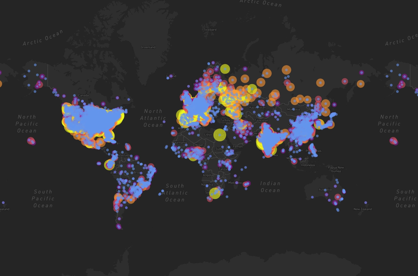 AARNet CloudStor Healthmap 2020