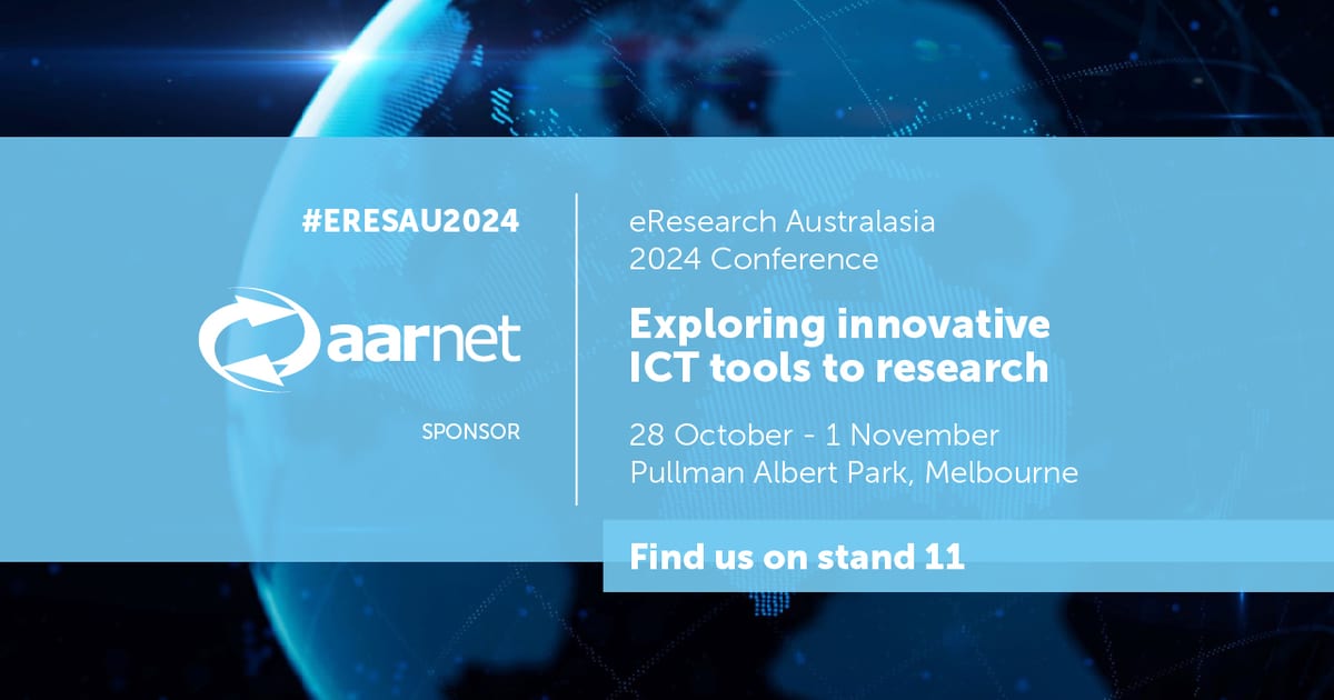 Aarnet eResearch Australasia 2024 Conference | AARNet