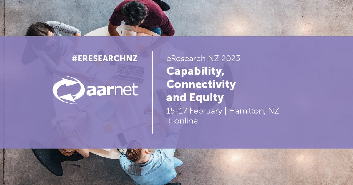 Aarnet eResearch NZ 2023 | AARNet