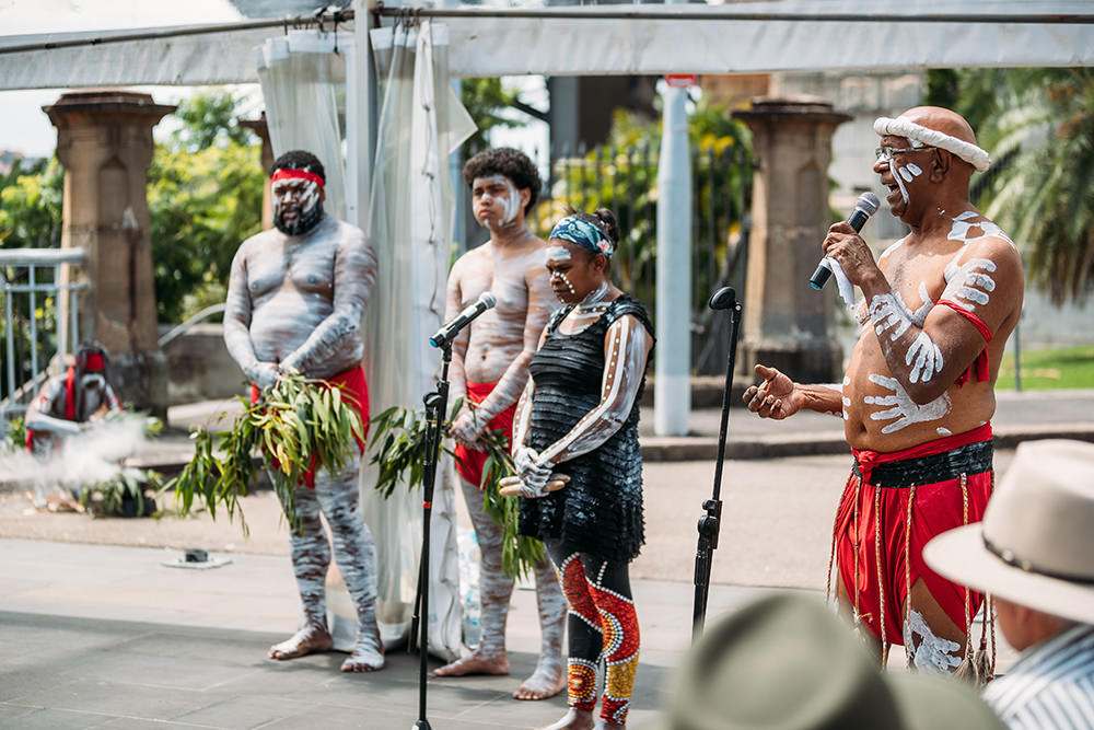 AARNet Global CEO Forum, Aboriginal Cultural Performance and Smoking Ceremony