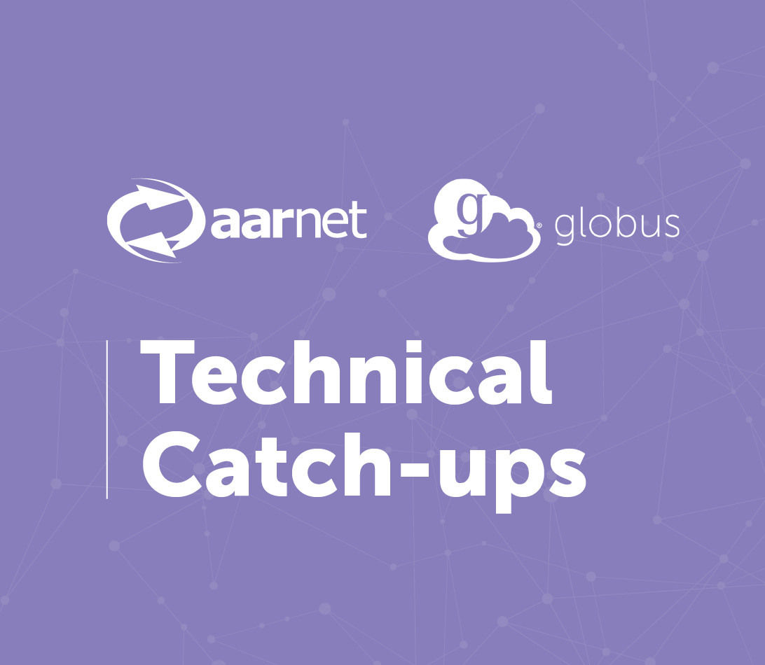 Aarnet globus technical catchup feature